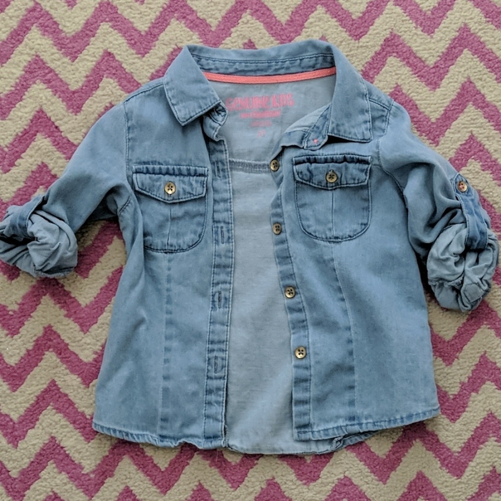 Denim Button Down shirt